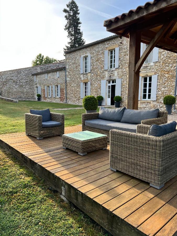 La Girarde Bed & Breakfast Saint-Quentin-de-Caplong Bagian luar foto