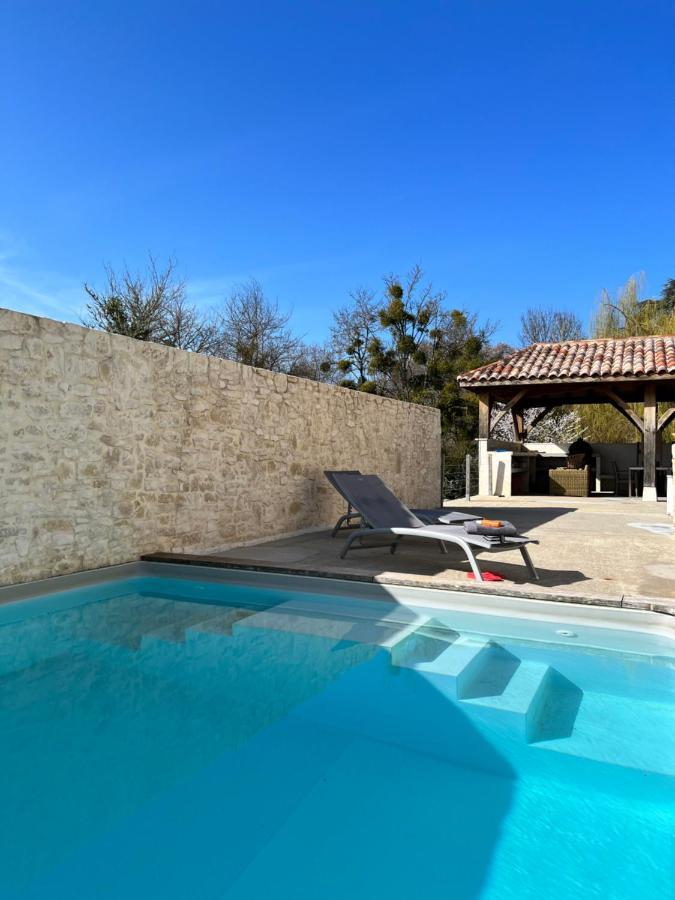 La Girarde Bed & Breakfast Saint-Quentin-de-Caplong Bagian luar foto
