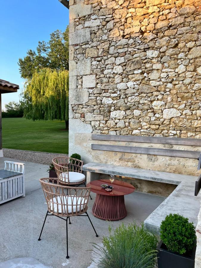 La Girarde Bed & Breakfast Saint-Quentin-de-Caplong Bagian luar foto